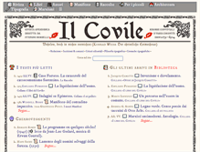 Tablet Screenshot of ilcovile.it